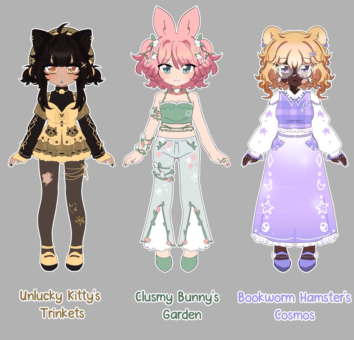 made these awhile ago,, erm $15 per pop </3