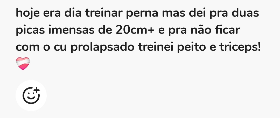 o checkin que recebi hoje no gymrats