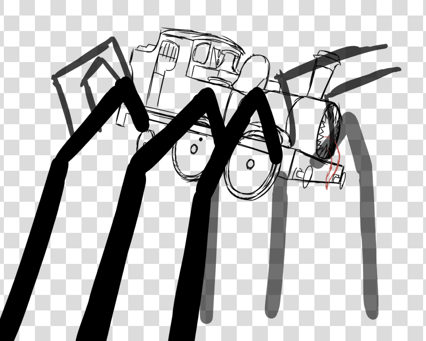 DomenicEXPart's tweet photo. @RailwayShowdown Here's some other stuff that ended up not being used (for the better lol)
-Old "Lose All Hope" background sketch with a VERY disproportionate bf
-Tonic icons that fucking sucked and Topham icons
Beast sketch that I made to go with the BG, but ended up being remade by @/Chunklezz https://t.co/G6dQPyTYfr