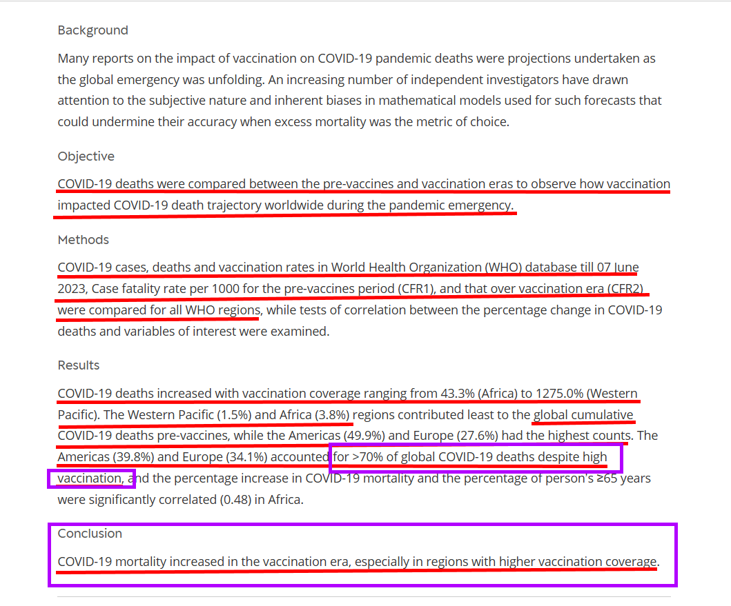 VaccineMole (@vaccinemole) on Twitter photo How's that possible,<a href="/AlbertBourla/">Albert Bourla</a>, if p-reviewed research based on <a href="/WHO/">World Health Organization (WHO)</a> data, shows global COVID-19 mortality increased despite high vaccination coverage, compared to pre-vaccination period when no COVID-19 vaccines were available?
journals.sagepub.com/doi/10.1177/09…
x.com/AlbertBourla/s… How's that possible,<a href="/AlbertBourla/">Albert Bourla</a>, if p-reviewed research based on <a href="/WHO/">World Health Organization (WHO)</a> data, shows global COVID-19 mortality increased despite high vaccination coverage, compared to pre-vaccination period when no COVID-19 vaccines were available?
journals.sagepub.com/doi/10.1177/09…
x.com/AlbertBourla/s…
