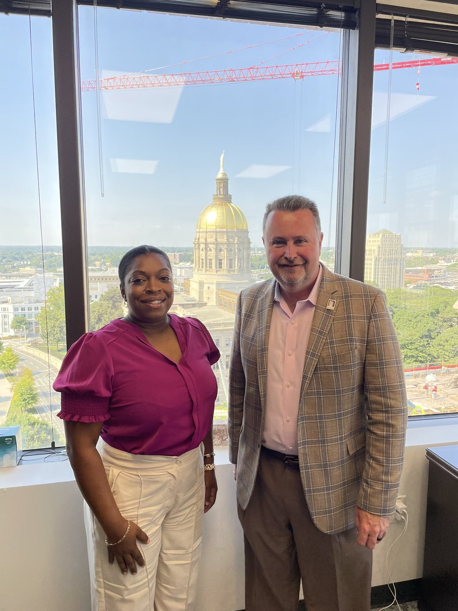 Very productive meeting today with the new Executive Director of the CSB Association, Vanessa Cameron. Looking forward to continuing a successful partnership.
