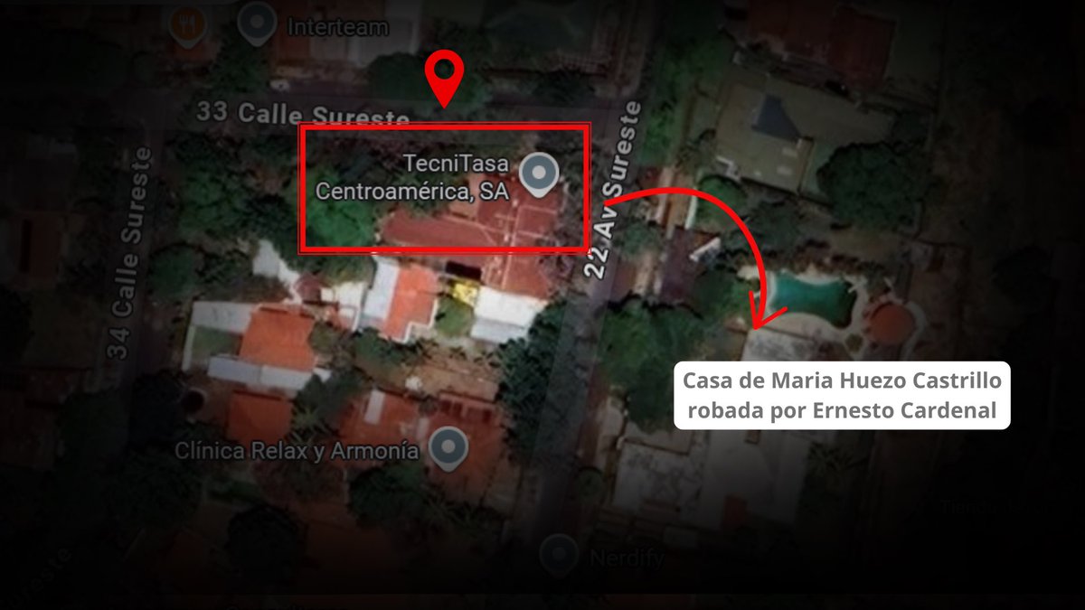 nicaraguainvest's tweet image. #EnFotos 📸 Estas son las residencias robadas por tres célebres sandinistas.
👉 Sergio Ramírez
👉 Ernesto Cardenal
👉 Dora María Téllez
🔗 Más información acortar.link/VPWudZ