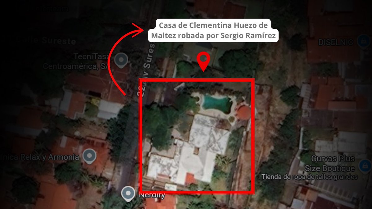 nicaraguainvest's tweet image. #EnFotos 📸 Estas son las residencias robadas por tres célebres sandinistas.
👉 Sergio Ramírez
👉 Ernesto Cardenal
👉 Dora María Téllez
🔗 Más información acortar.link/VPWudZ