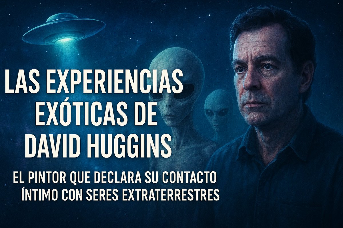 ZentauriX's tweet photo. El pintor que declara su contacto íntimo con seres extraterrestres. #Extraterrestrials #ufotwitter #Aliens #misteriosluminosos 
https://t.co/8A9AVwmE3g via @YouTube https://t.co/L9A0qMRWWe
