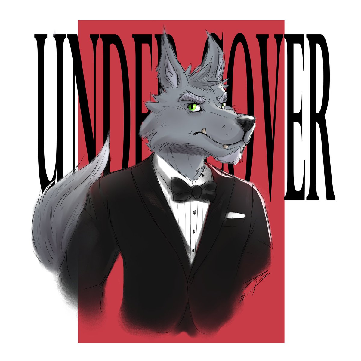 Crocoloops's tweet image. Spy wolf