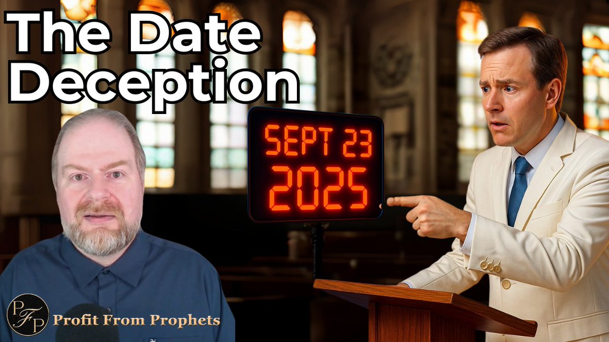 ProfitFProphets's tweet image. 🚨 Date setting distracts believers from the Present Truth that prepares us for Jesus’ return.
Don’t chase timelines—stay grounded in Christ.
📺 Watch here: youtu.be/493eN5JdNkU?si… 
#BibleProphecy #markokolic #profitfromprophets