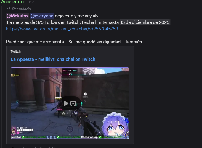 Natsuru_Vt's tweet photo. ayuda ayúdenme a que llegue a la meta si llega se tiene que vestir de fenboy en directo aqui dejo el canal https://t.co/8hqV0OSy7S https://t.co/qY6uxMHACL