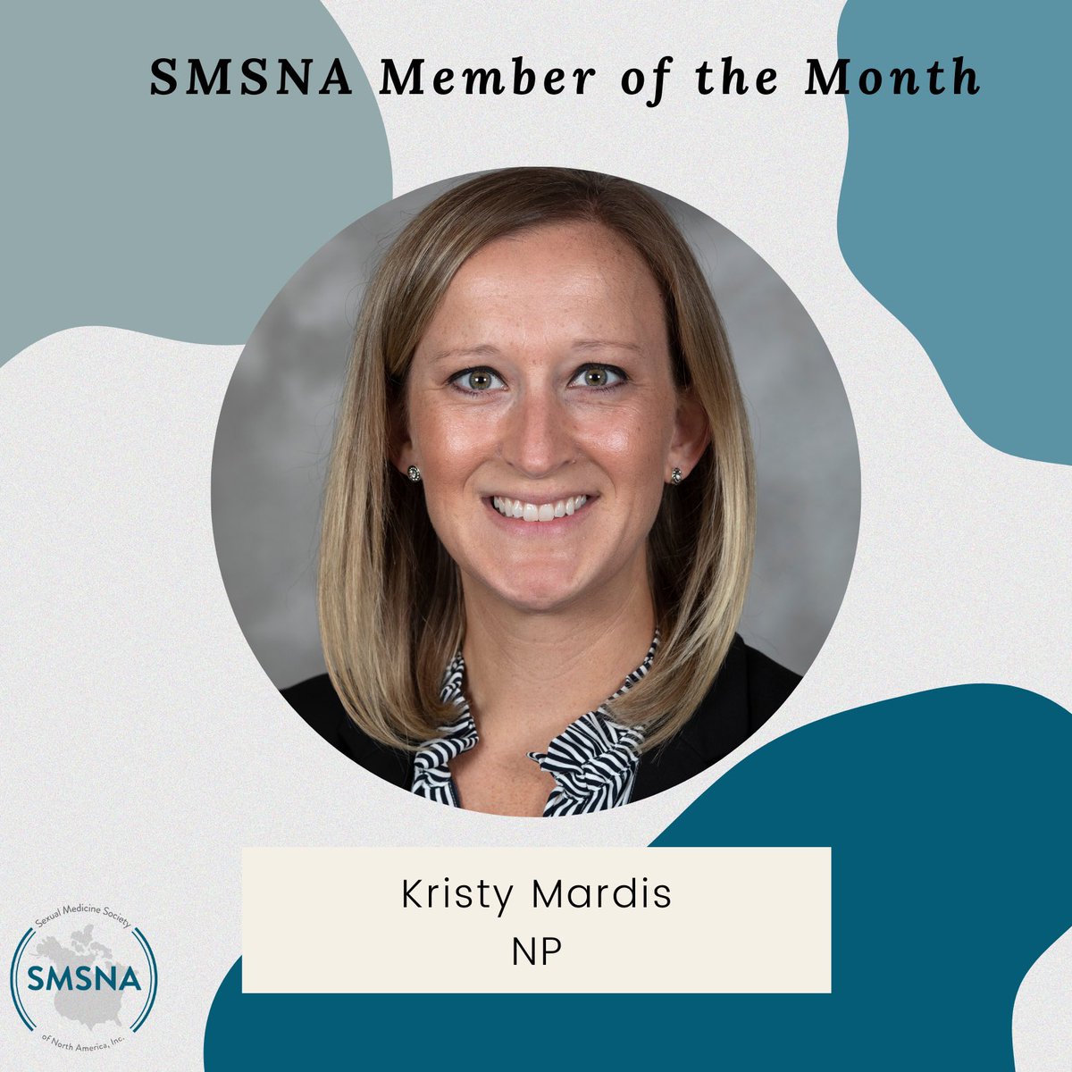 Shoutout to Kristy Mardis, NP at <a href="/IUuro/">Indiana University Department of Urology</a> Men’s Health Clinic, for being named SMSNA Member of the Month!! 🚀 Your dedication and excellence are inspiring and elevate Men’s Health care! 🌟👏🏻 #MensHealth #SMSNA 

👉🏻 smsna.org/membership/mem…