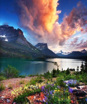 Montana's MAGNIFICIENT Glacier National Park.