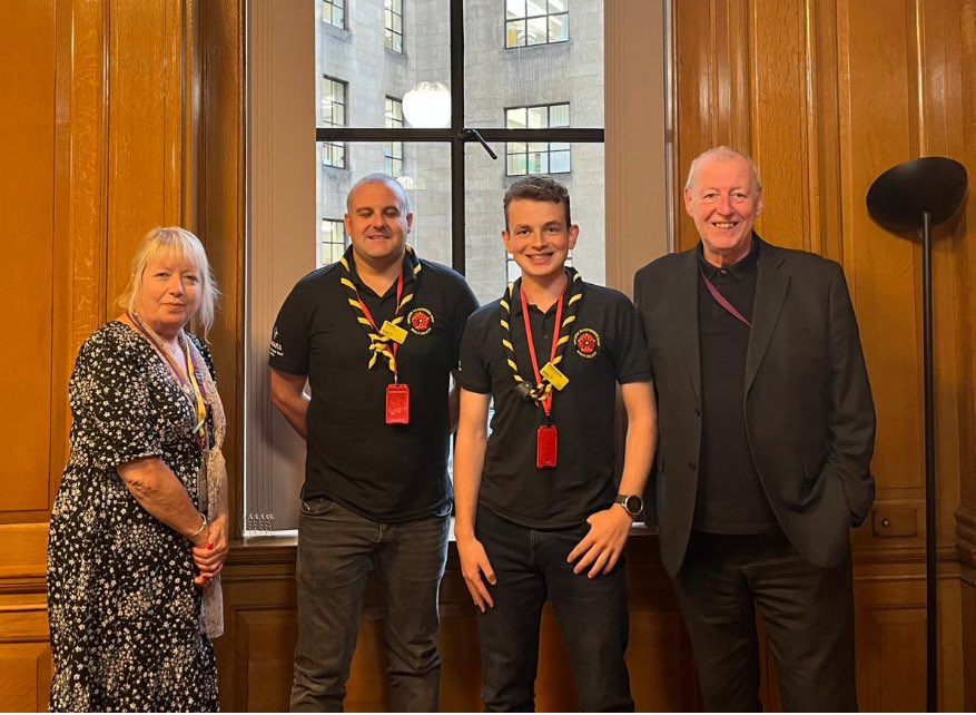 Great to meet up with  <a href="/ScoutsNorthGCT/">Scouts North GCT</a> &amp; <a href="/CllrJulieReid/">Julie Reid</a> this week. We discussed ways to expand scouting in Mcr with a focus on establishing new groups in the city centre and in north &amp; east Manchester. We also chatted about the great work the <a href="/chorltonscouts/">Chorlton & Northenden Scouts (123rd Manchester)</a> do. #chorlton