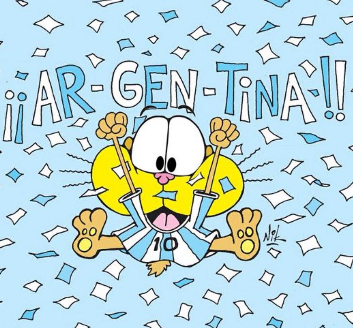Nik (@nikgaturro) on Twitter photo Vamos Argentina!!! Con la emoción de Messi!!! Vamos Carajo!!! Vamos Argentina!!! Con la emoción de Messi!!! Vamos Carajo!!!