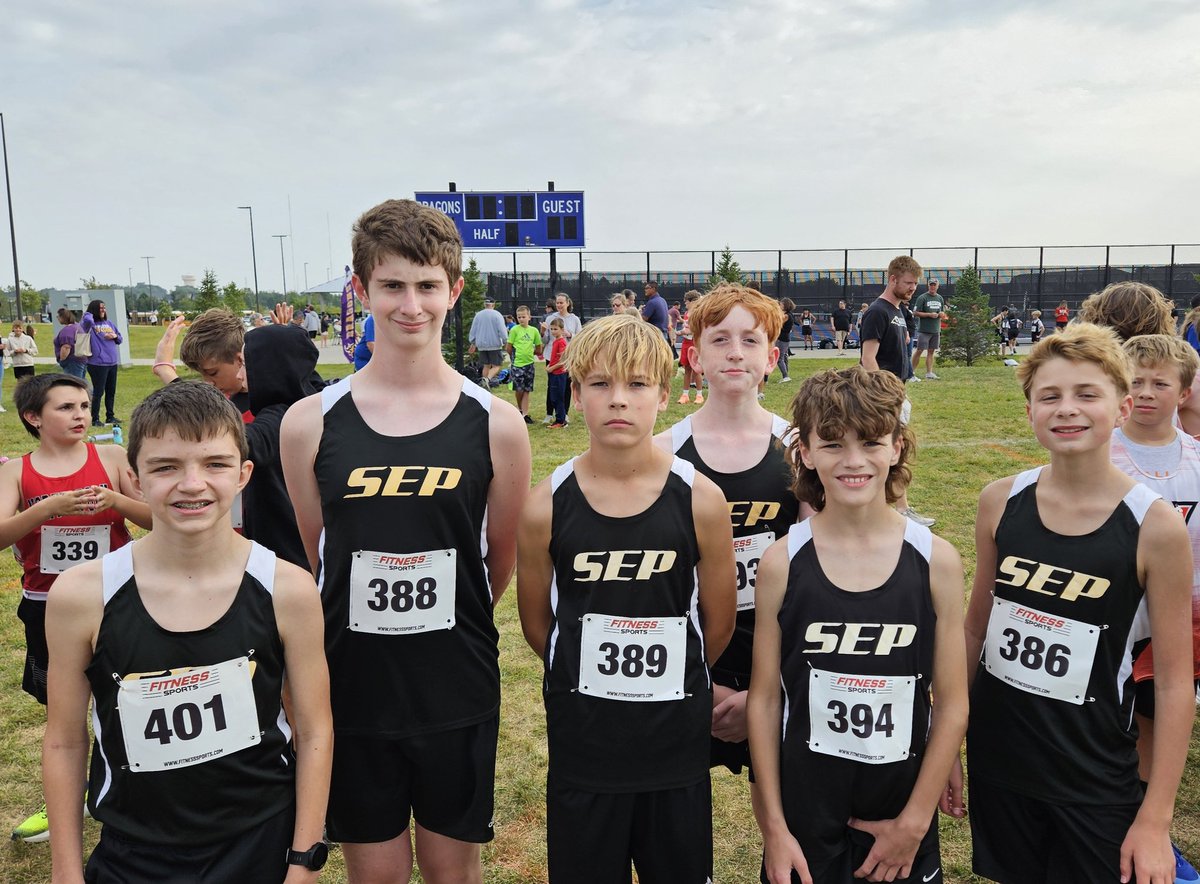 Photos from tonight's JH XC race at Johnston.