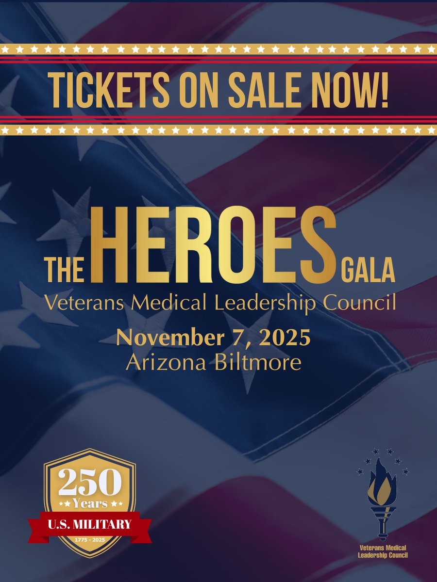 VMLCaz's tweet image. Tickets Available Now! This unforgettable evening will bring our community together in support of AZ Veterans. Help us stop the spiral.
Tickets: linktr.ee/arizonavmlc
#Veterans #arizonaevents #phoenix #phoenixcommunity #phoenixnews