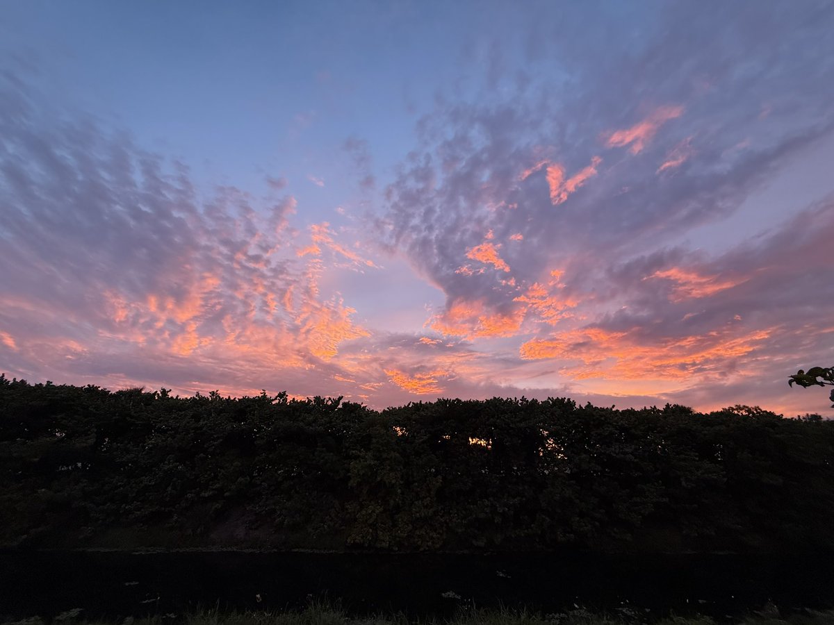 Pretty way to end the day