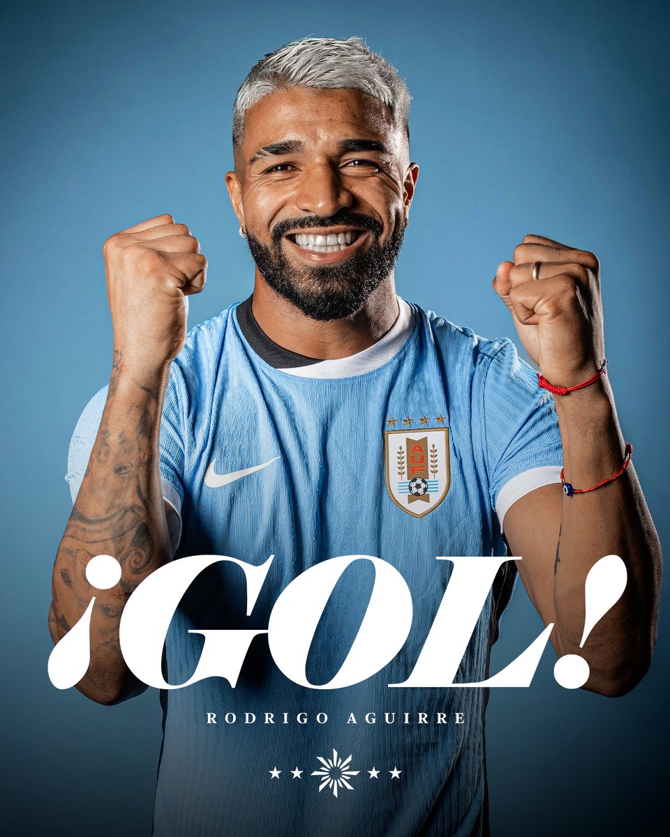 🗣️ ¡𝙂𝙊𝙊𝙊𝙊𝙊𝙊𝙊𝙊𝙊𝙊𝙊𝙊𝙊𝙇!

Rodrigo Aguirre convierte el 1-0 de Uruguay a los 14 minutos de juego. 

📌 Eliminatorias Copa Mundial de la FIFA 26™️

📺 AUF.TV

#ElEquipoQueNosUne