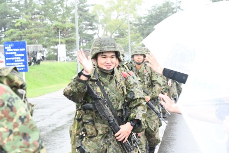 新隊員教育隊 行進訓練】＃第39普通科連隊 新隊員教育隊は35km