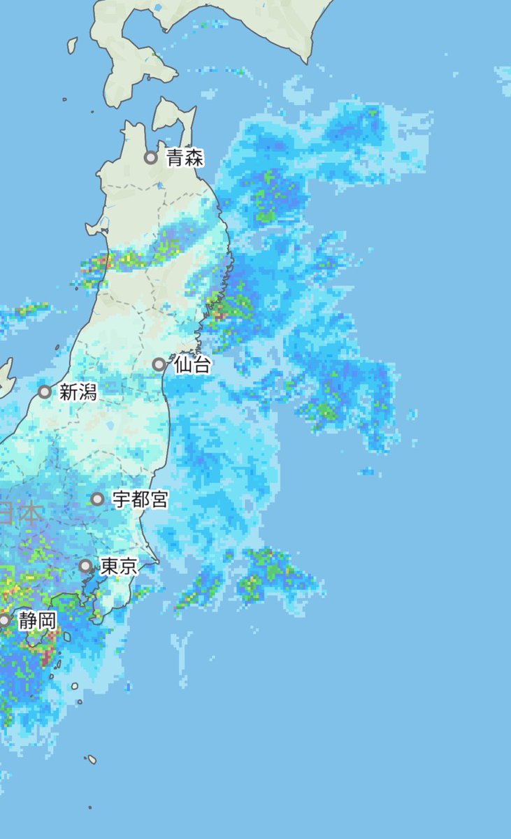 雨雲がゴジラ
