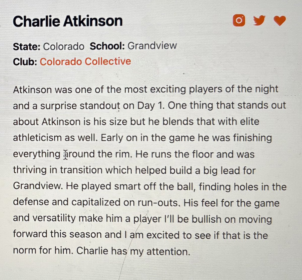 Charlie atkinson tweet media