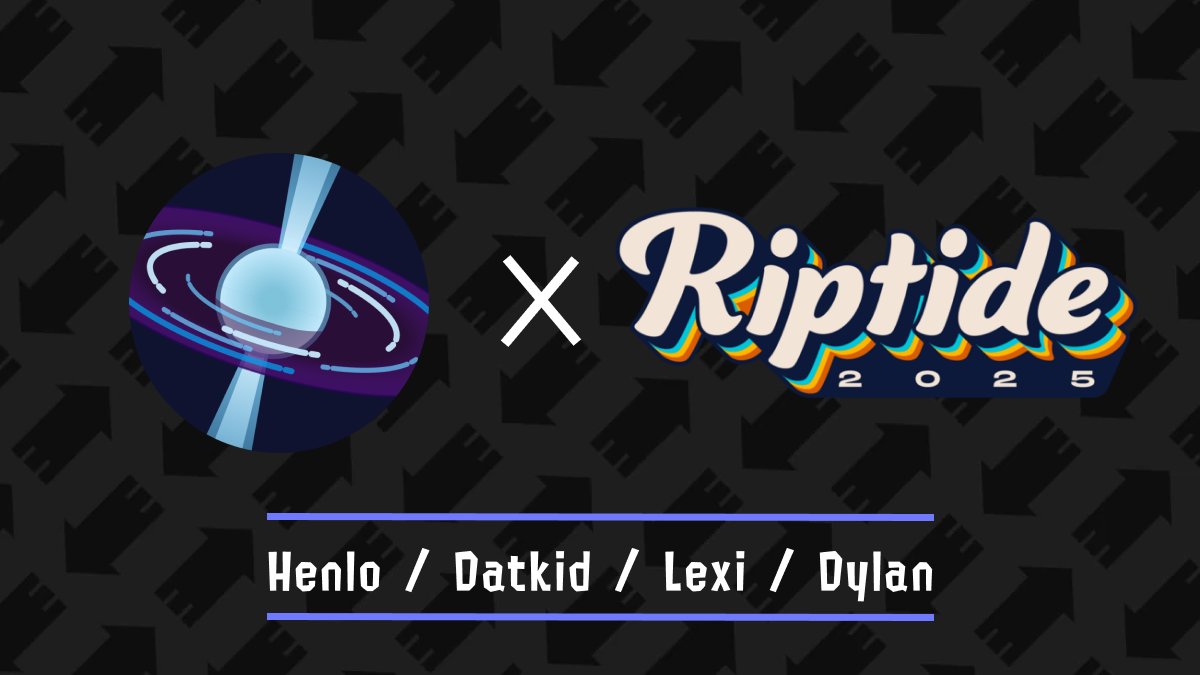 Hypernova is competing at Riptide starting tomorrow!
While not our full roster, we will try our best!
#NOVANATION 🌌