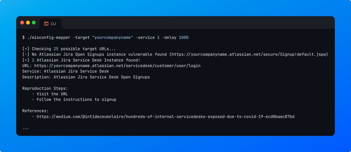 DarkWebInformer's tweet image. Misconfig Mapper: A fast tool to help you uncover security misconfigurations on popular third-party services used by your company and/or bug bounty targets
GitHub: github.com/intigriti/misc…