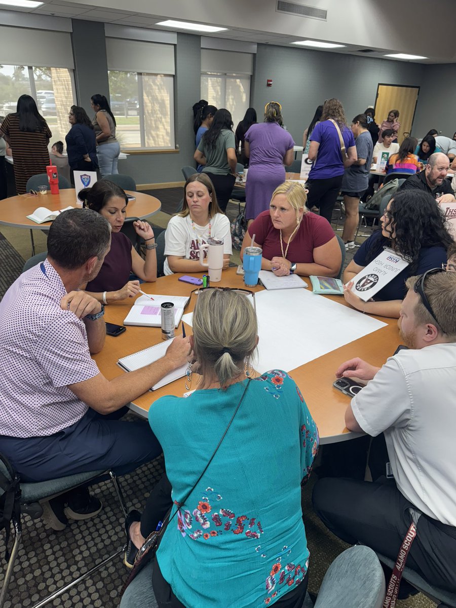 Our <a href="/MISDOppCulture/">Midland ISD Opportunity Culture</a> campuses attended their first joint session of the year today! They worked with their entire OC team to build goals incorporating both OC and TLAC that will push growth and student achievement at their campuses. 
#ExcellenceInAction