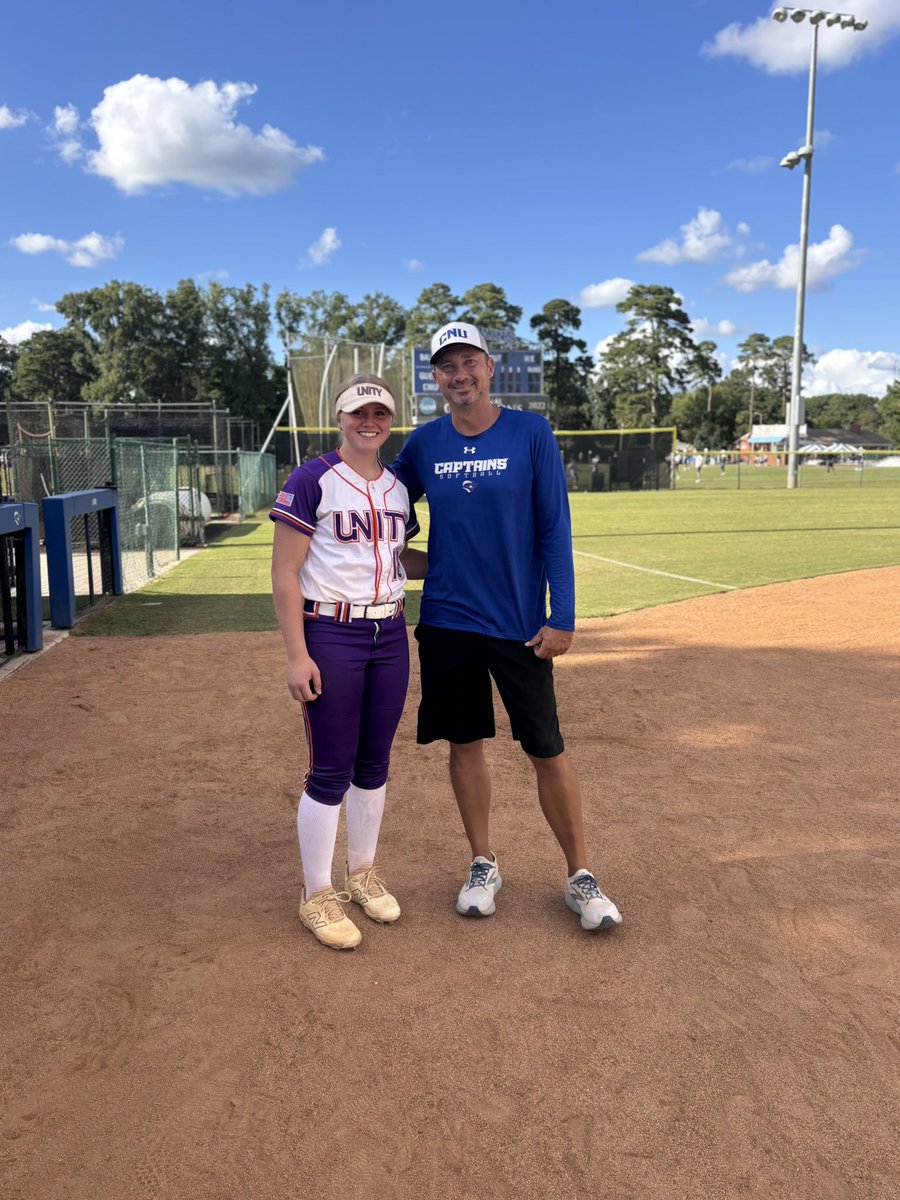 Braylin Beauchamp (@bbeauchamp18) on Twitter photo Spent my labor day at camp with <a href="/CNUSoftball/">CNU Softball- 2022 National Champions</a>!! Had so much fun at camp, learning more about myself and more about the game! Go Captains! 💙
<a href="/CoachKeithParr/">Keith Parr</a> <a href="/CoachMSmith8/">Morgan Smith</a> Spent my labor day at camp with <a href="/CNUSoftball/">CNU Softball- 2022 National Champions</a>!! Had so much fun at camp, learning more about myself and more about the game! Go Captains! 💙
<a href="/CoachKeithParr/">Keith Parr</a> <a href="/CoachMSmith8/">Morgan Smith</a>