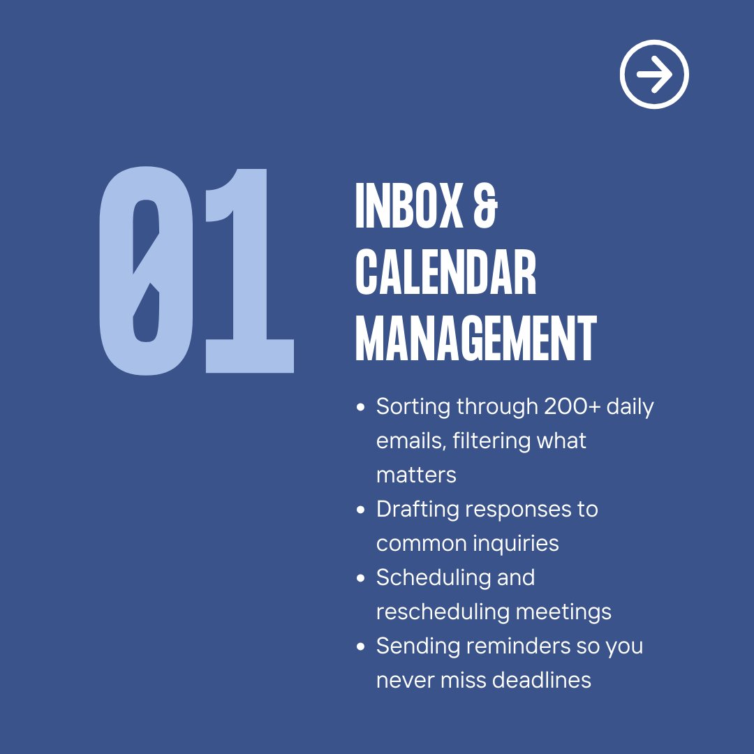 auxoassist's tweet image. Stop drowning in busywork. 
From admin to customer support, a Virtual Assistant takes it off your plate - so you can focus on growth, not just tasks. 

#bestVA #hireaVA #ineedaVA #top10virtualassistantcompanies #virtualbusinessassistant #VAservicesforsmallbusinesses