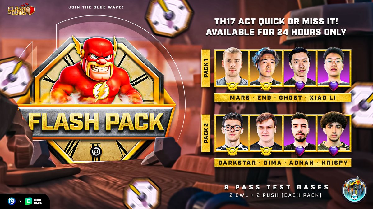 Blueprint CoC | Code BLUE tweet media