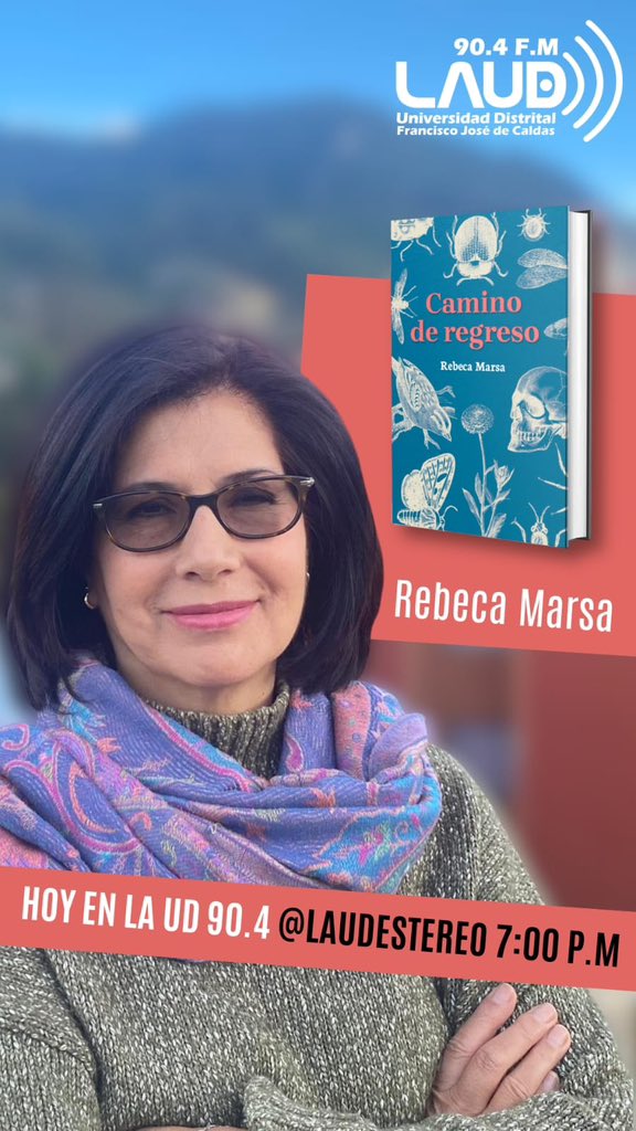 En minutos 📚💙 ¡Conéctate con Rebeca Marsa ➡️➡️ facebook.com/share/17MyXZ7Y… ! <a href="/LaudEstereo/">LAUD ESTÉREO</a>