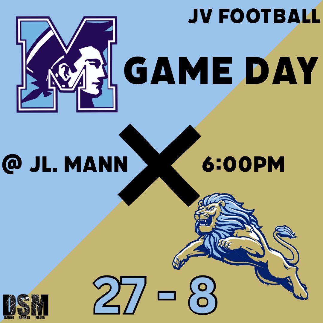 D.W. Daniel Football (@dwdanielfb) on Twitter photo The JV Lions move to 1-0 on the season after tonight’s victory at J.L. Mann! Join us tomorrow evening for a 7:30pm kickoff at Singleton Field as we take on the Patriots. Go Lions! #WinToday! The JV Lions move to 1-0 on the season after tonight’s victory at J.L. Mann! Join us tomorrow evening for a 7:30pm kickoff at Singleton Field as we take on the Patriots. Go Lions! #WinToday!