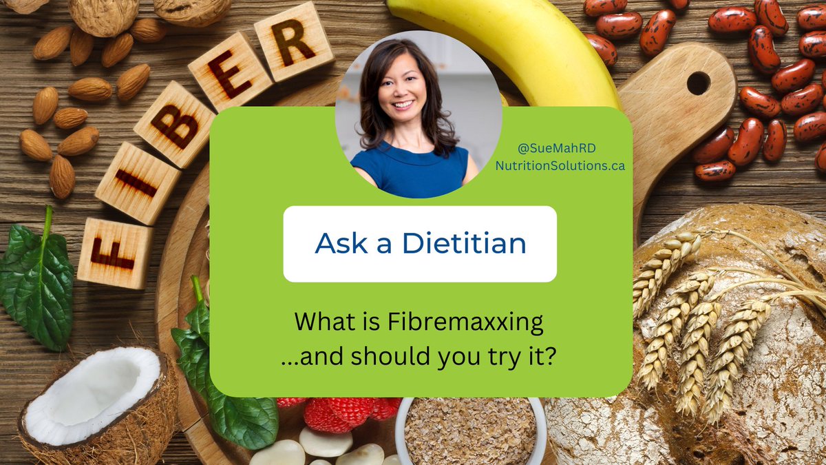 .<a href="/suemahRD/">Sue Mah (she/her)</a>: What is Fibremaxxing…and should you try it? dlvr.it/TMtYqj #dietitian