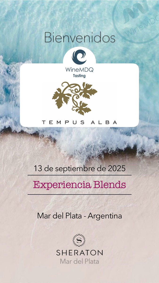 Bienvenidos al WineMDQ Blends Tasting 2025