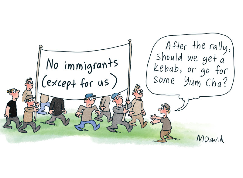 Cherie Moselen (@cheriemoselen) on Twitter photo Coz 'White Australians' and neo-Nazis leave a bad taste in the mouth...
CARTOONS: Australia needs more kebabs! independentaustralia.net/life/art-displ… via @IndependentAus <a href="/mdavidcartoons/">💧 Mark David</a> Coz 'White Australians' and neo-Nazis leave a bad taste in the mouth...
CARTOONS: Australia needs more kebabs! independentaustralia.net/life/art-displ… via @IndependentAus <a href="/mdavidcartoons/">💧 Mark David</a>