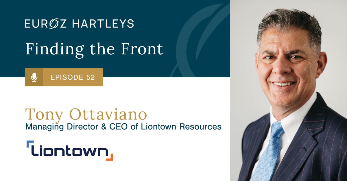 From <a href="/bhp/">BHP</a> Iron Ore to leading <a href="/LiontownRes/">Liontown</a> -  special guest Tony Ottaviano on iron ore, lithium, China &amp; building a powerhouse.

🎧 Listen here 👉 ap1.hubs.ly/y0dBLj0

#Lithium #Mining #Leadership #EnergyTransition
