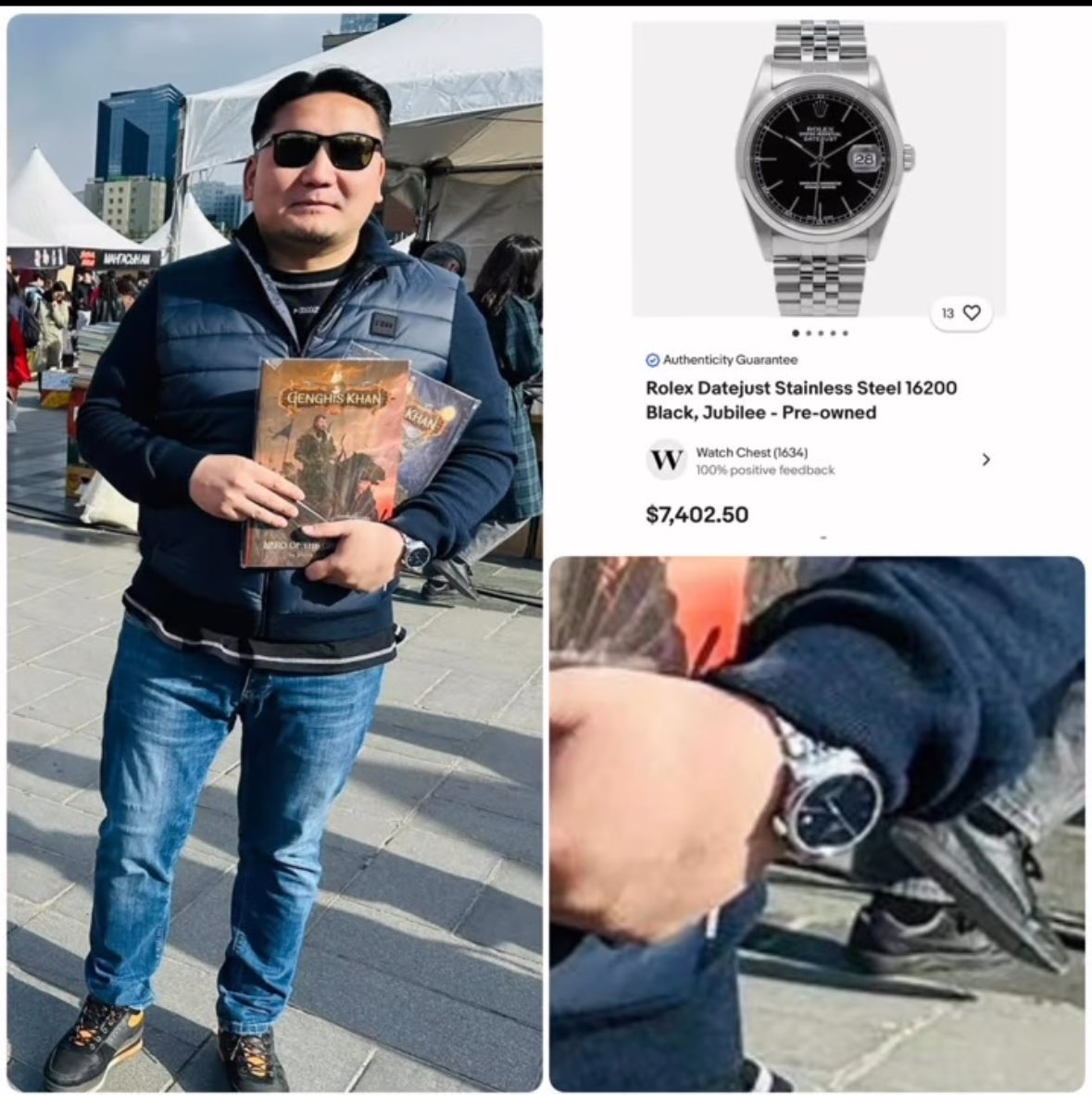 🇰🇷 🇲🇳Анхнаасаа овоо хэдэн тэрбумын хөрөнгөтэй байсантэргүүн хатагтайгаа өмнө нь бүртгүүлээгүй үнэтэй шинэ цүнх барилаа гээд хорьчдог Солонгосчууд.
Сэмхэн2 эгогоо тэжээдэг Монголын төрийн өндөр албан тушаалтнууд.
Таарчээ таарч