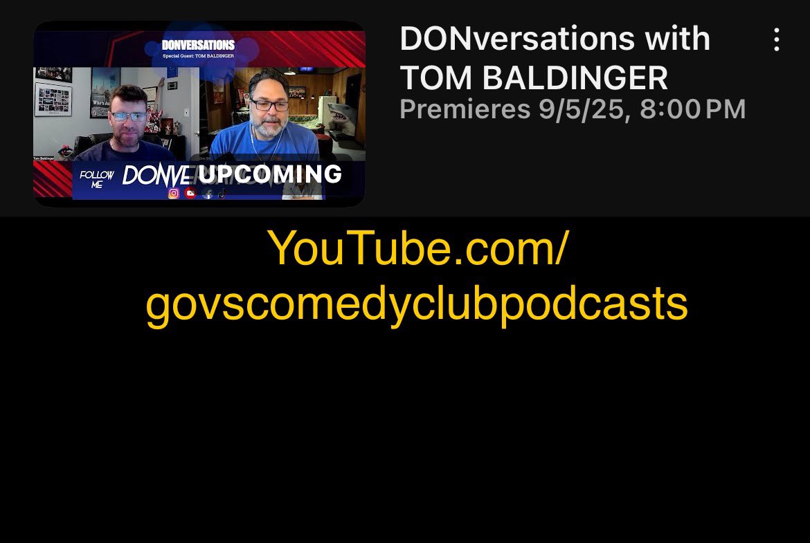 YouTube.com/govscomedyclub…
<a href="/ComedyGovs/">GovernorsComedyClub</a> 
<a href="/Matt_Nappo/">minddog</a> 
<a href="/KDComedy/">Knock'em Dead Comedy</a> 
<a href="/KDCTony/">Tony Walker</a> 
<a href="/DonSill/">Don Sill</a> 
<a href="/GovsRadio/">Govs Comedy Club podcasts</a>