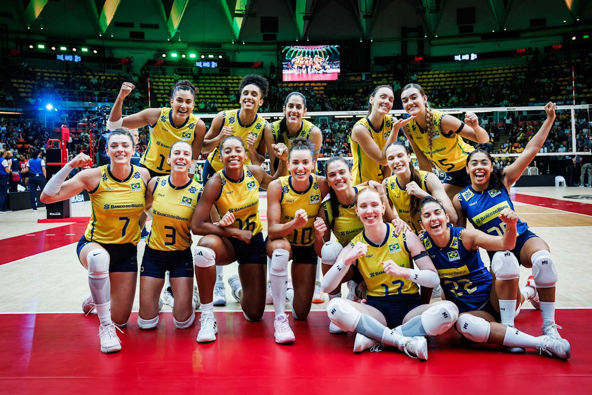 2025 FIVB Women's World Championship Semifinals 

September 6, 2025 GMT+8 (🇵🇭 Time)

4:30 PM 🇯🇵 Japan vs 🇹🇷 Türkiye 
8:30 PM 🇮🇹 Italy vs 🇧🇷 Brazil

#VolleyballWorldChampionship #WWCH #volleyball #Thailand2025 📸 <a href="/volleyballworld/">Volleyball World</a>