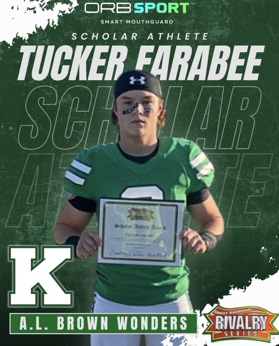 Honored to be a Great American Rivalry Scholar Athlete !!

<a href="/CoachJHardin16/">Justin Hardin</a> <a href="/Coach_Blackk4/">Ka’seim Black</a> <a href="/coach_spry/">Coach Spry</a> <a href="/TheCoachFulmer/">Coach Fulmer</a>