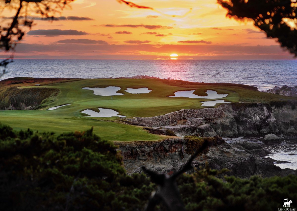 LinksGems's tweet image. This is the most beautiful golf hole in the world.

I don’t make many absolute, superlative statements about golf courses or golf holes, but for the 16th at Cypress Point, I can make an exception.

In fact, for a golfer, a look out over this hole might be the most beautiful view…