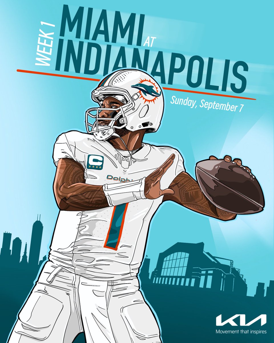 MiamiDolphins's tweet image. Week Uno. 🤙