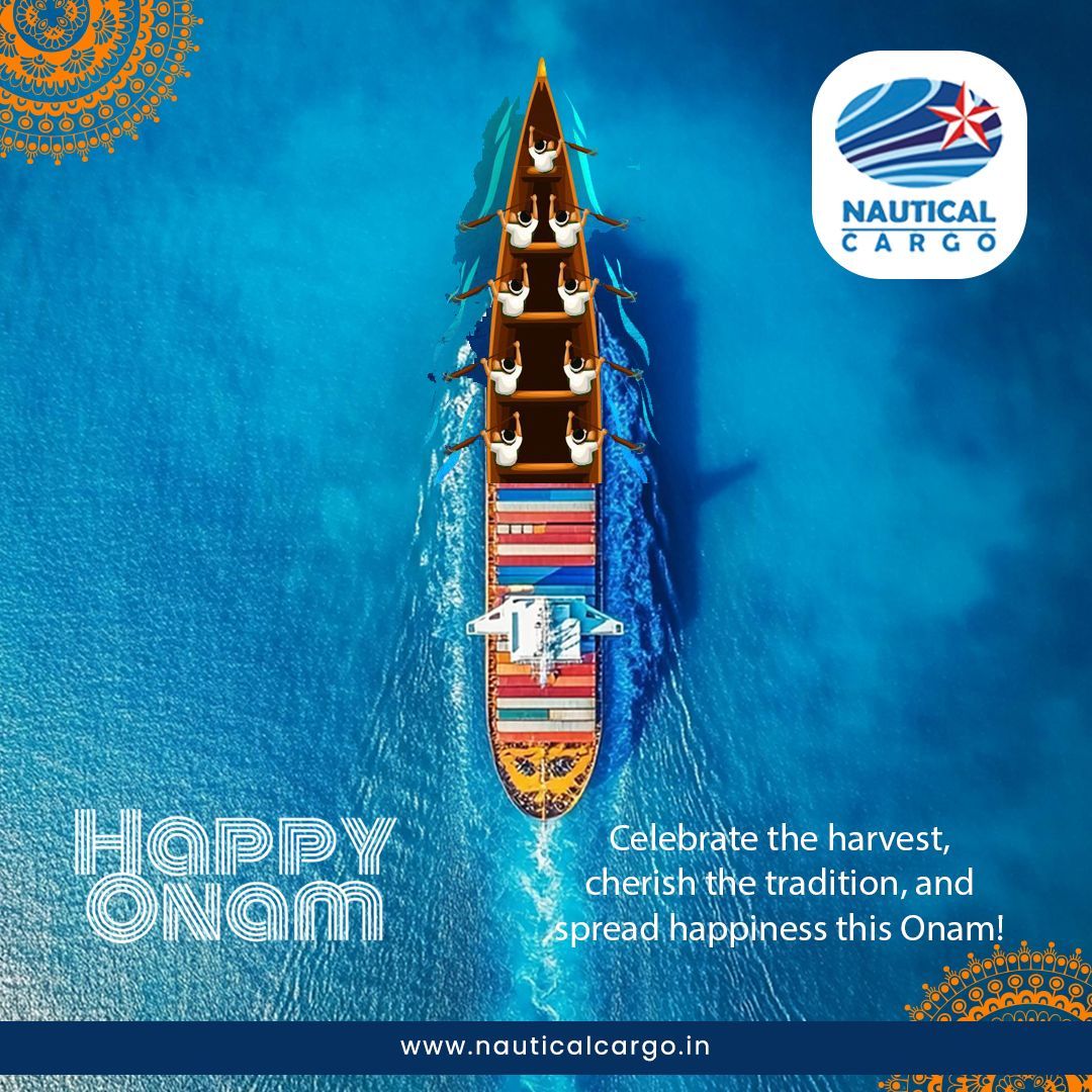 Onam is the festival of prosperity and unity. May you all come together in happiness and harmony.

Wishing all a Very Happy Onam 2025
.
.
.
#Onam2025 #HappyOnam #OnamCelebrations #OnamVibes #FestiveKerala #nauticalcargo #Kerala