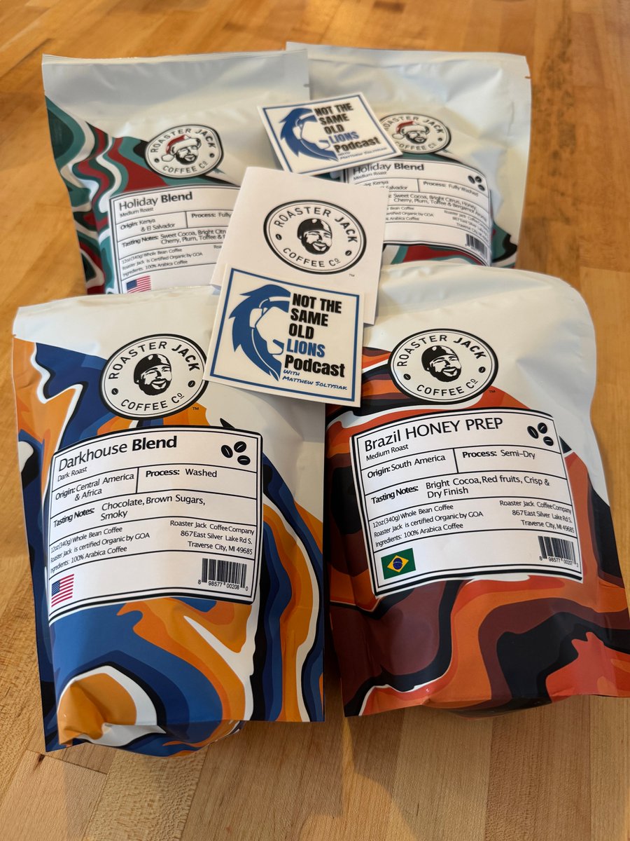 NTSOLpodcast's tweet photo. Very excited to announce that @RoasterJack is the title sponsor for Not The Same Old Lions Podcast. https://t.co/9hPN2hhAlo https://t.co/EWjw2AMJ6x
