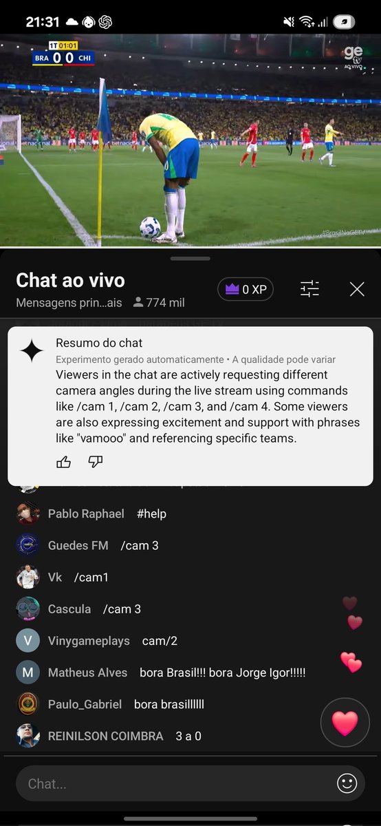 ACsantos_18's tweet image. #getv já com quase 800mil 😮