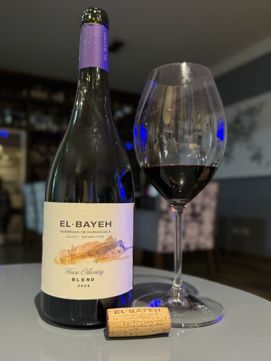 Finca Ollantay Blend, novedad de Bodega El Bayeh, una belleza de vino!