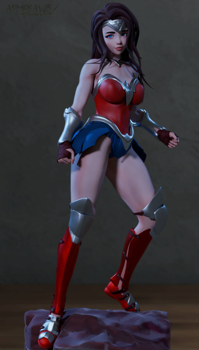 admdraws's tweet photo. 3d Sculpture - Wonder Woman

#sculpt #3d #zbrush #blender https://t.co/Q4zlNWjLef