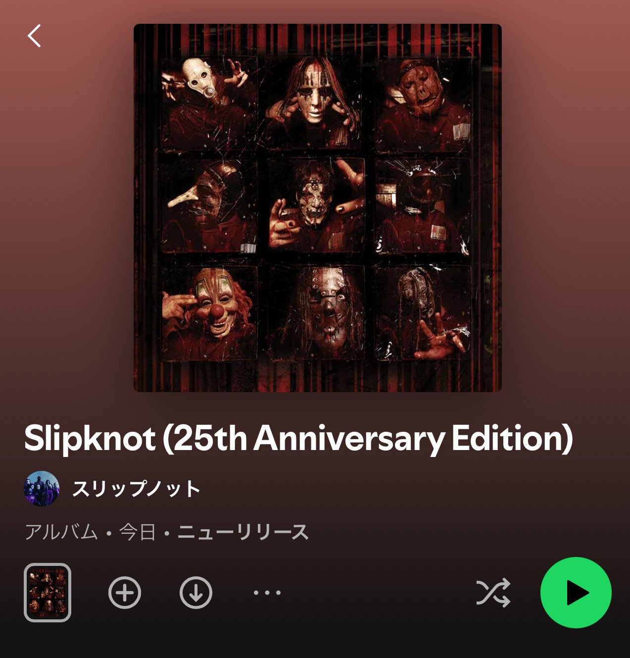 Slipknot 1stアルバム　ピクチャー盤 Slipknot 1st CD Japan First Edition Version RARE Track 19