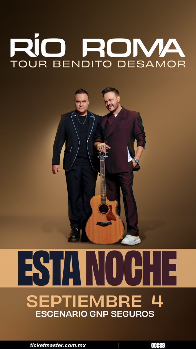 Estan listos para esta noche Monterrey? 🧡 #TourBenditoDesamor