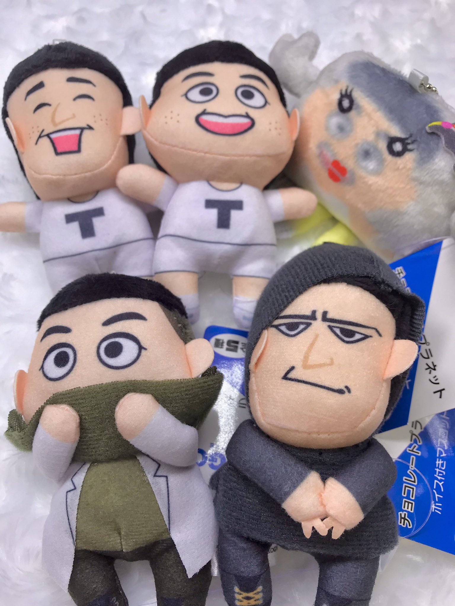 チョコレートプラネット GiGO限定 ボイス付きマスコット 5種