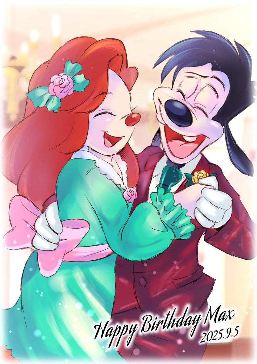 マックスお誕生日おめでとう〜〜！！

最初に描いたハウスマ絵も気に入ってるけど、まさかの新衣装でたので勢いでもう一枚描いちゃいました💪

無事に渡せますように…！
