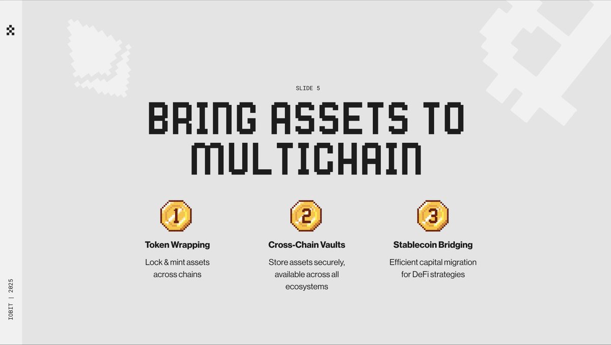 iobit_ai's tweet photo. 🔗 Powering the future of #DeFi with true interoperability. https://t.co/nYi1eRu1AG